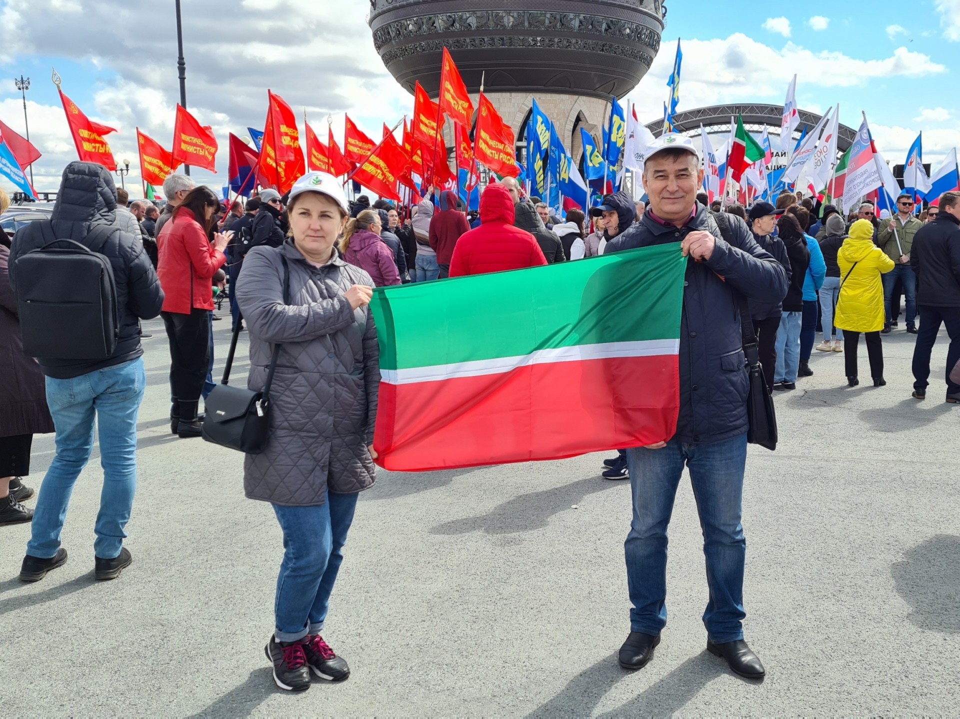 Автопробег ФНПР «Za мир! Труд! Май!», «Zа мир без нацизма!» – в Татарстане - Новости